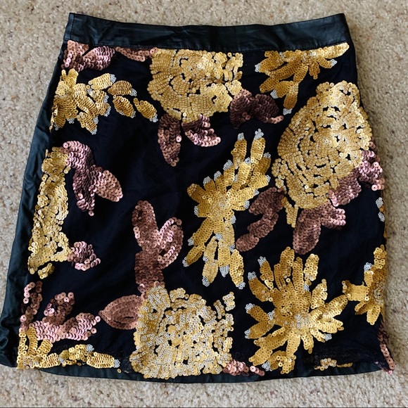 Floral sequin mini - Picture 1 of 4